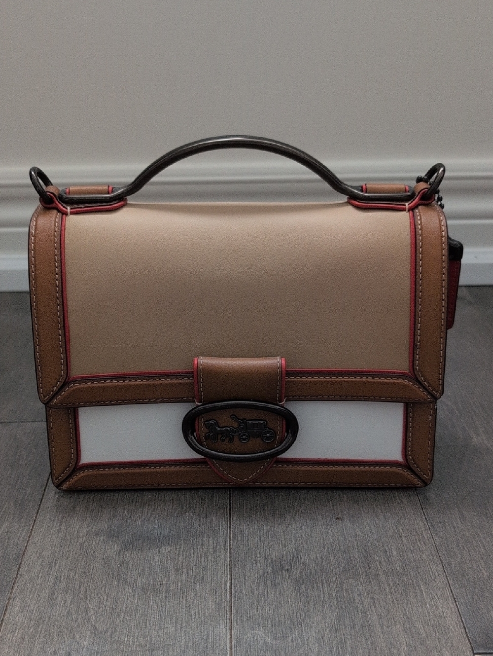 Coach 1941 Colorblock Top Handle Crossbody